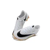 Nike Air Zoom Mercurial Superfly 11 Elite White and Golden Firm Ground FG Kids Football Boot