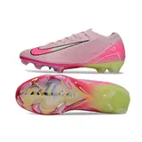 Nike Air Zoom Mercurial Vapor 16 Elite Light Pink and Green Firm Ground FG Football Boot