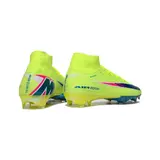 Nike Air Zoom Mercurial Superfly 10 Elite Yellow and Blue Firm Ground FG Football Boot