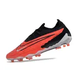 Nike Phantom GX Elite Black and Red Firm Ground FG Football Boot - Red/White