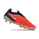 Nike Phantom GX Elite Black and Red Firm Ground FG Football Boot - Red/White