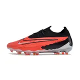 Nike Phantom GX Elite Black and Red Firm Ground FG Football Boot - Red/White