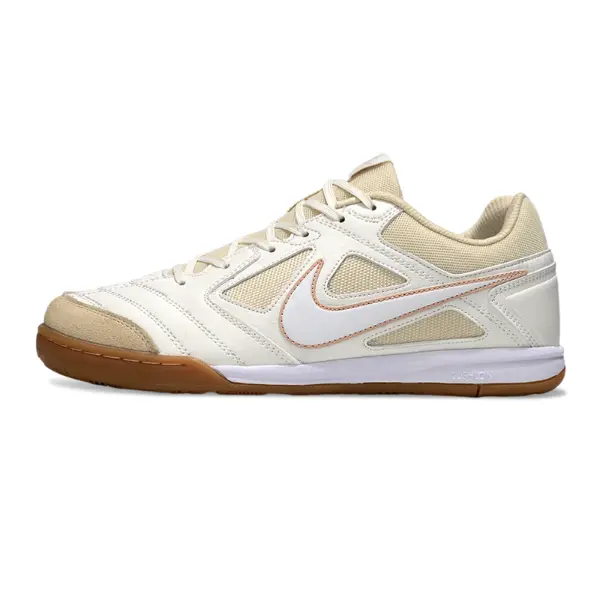 Nike SB Gato X Supreme White Indoor IC Football Boot - Cream