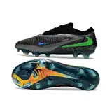 Nike Phantom 6 Elite Black and Gray Firm Ground FG Football Boot