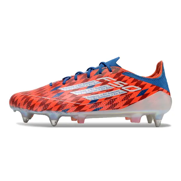 Adidas F50 Elite Raumdeuter Pack Black and Red Mixed Studs SG Football Boot