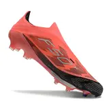 Adidas F50+ Elite Laceless Vivid Horizon Pack Firm Ground FG Football Boot - Black Toe Pink Plate