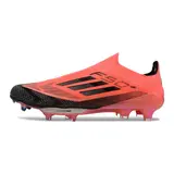 Adidas F50+ Elite Laceless Vivid Horizon Pack Firm Ground FG Football Boot - Black Toe Pink Plate