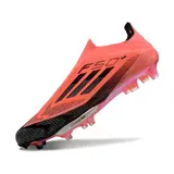 Adidas F50+ Elite Laceless Vivid Horizon Pack Firm Ground FG Football Boot - Black Toe Pink Plate