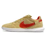 Nike Streetgato Beige and Red Indoor IC Football Boot