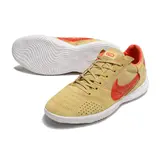 Nike Streetgato Beige and Red Indoor IC Football Boot