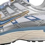 Nike P-6000 Light Silver and Light Blue Running Shoes