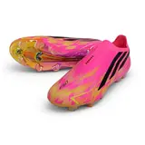 Adidas F50 Hyperfast Laceless Elite Pink Firm Ground FG Football Boot