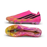Adidas F50 Hyperfast Laceless Elite Pink Firm Ground FG Football Boot