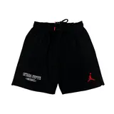 Jordan Black Shorts - Red Jumpman