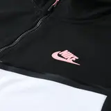 Nike Tech Fleece Black and White Cold Set Coat and Pants