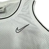 Nike White Tank Top - Grey Trim