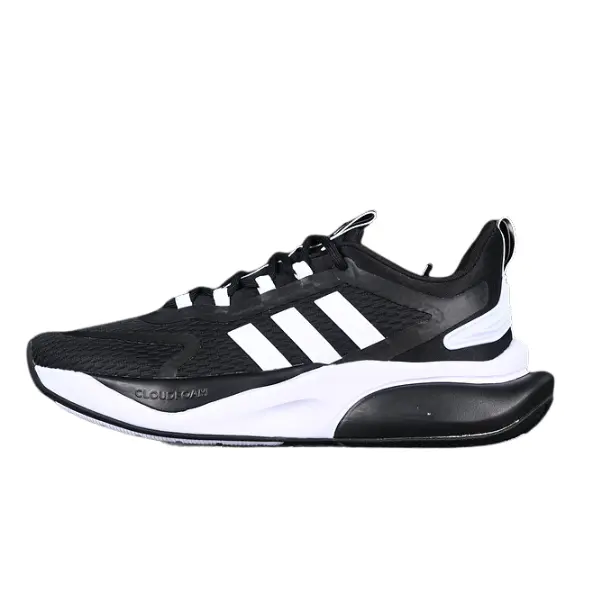 Adidas Alphabounce + White and Black Running Shoes