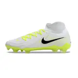 Nike Phantom Luna 2 Elite White and Green Firm Ground FG Football Boot