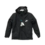 Nike Black Windbreaker Jacket - Hooded Shell