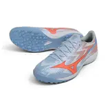 Mizuno Alpha III Elite White and Blue Turf TF Football Boot