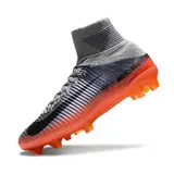 Nike Mercurial Superfly 5 Elite Gray and Orange Firm Ground FG Football Boot