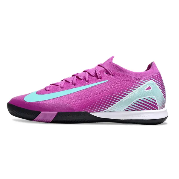 Nike Zoom Mercurial Vapor 16 Elite Purple and Light Blue Indoor IC Football Boot