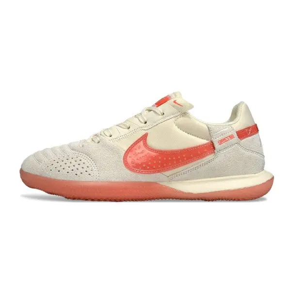 Nike Streetgato White and Orange Indoor IC Football Boot