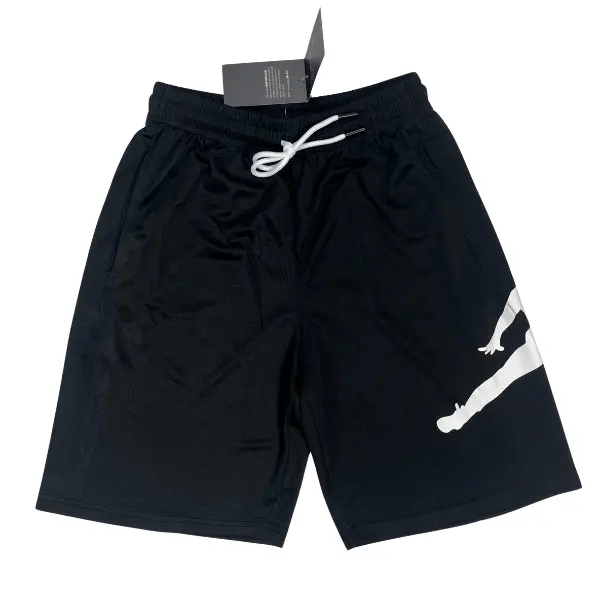 Jordan Black and White Shorts - Navy Jumpman