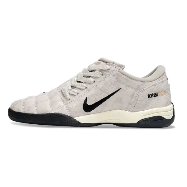 Nike Total 90 III Grey and Black Indoor IC Football Boot