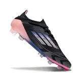 Adidas F50 Primeknit Elite Black and Pink Firm Ground FG Football Boot