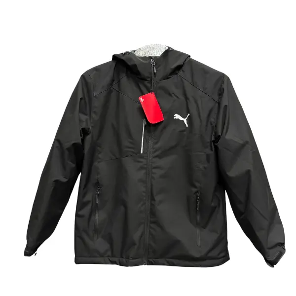 Puma Black Windbreaker Jacket