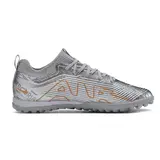 Nike Zoom Mercurial Vapor 15 Pro Zoom Kids Turf TF Football Boot - Silver