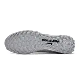 Nike Zoom Mercurial Vapor 15 Pro Zoom Kids Turf TF Football Boot - Silver