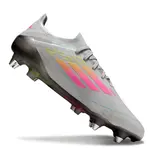 Adidas F50 Primeknit Elite Gray Yellow and Pink Mixed Studs SG Football Boot