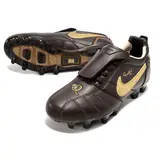 Nike Tiempo R10 Legend Elite Brown and Gold Tongue Firm Ground FG Football Boot