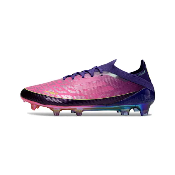 Adidas F50 Primeknit Elite Purple and Pink Firm Ground FG Football Boot