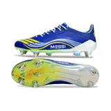 Adidas F50 Primeknit Elite Blue Mixed Studs SG Football Boot Messi