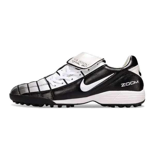 Nike Air Zoom Total 90 III Black and White Turf TF Football Boot