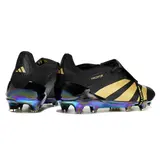 Adidas Predator 30 Elite Tongue Black and Gold Firm Ground FG Football Boot