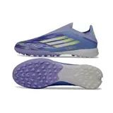 Adidas F50 Laceless Elite Sparkfusion Pack Turf TF Football Boot - Purple/Blue