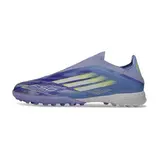 Adidas F50 Laceless Elite Sparkfusion Pack Turf TF Football Boot - Purple/Blue