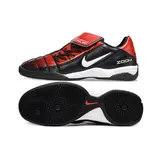 Nike Air Zoom Total 90 III Black and Red Indoor IC Football Boot
