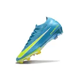 Nike Air Zoom Mercurial Vapor 16 Elite Light Blue and Yellow Firm Ground FG Football Boot