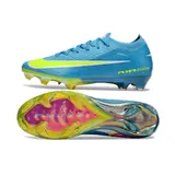 Nike Air Zoom Mercurial Vapor 16 Elite Light Blue and Yellow Firm Ground FG Football Boot