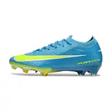 Nike Air Zoom Mercurial Vapor 16 Elite Light Blue and Yellow Firm Ground FG Football Boot