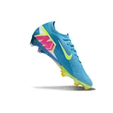 Nike Air Zoom Mercurial Vapor 16 Elite Light Blue and Yellow Firm Ground FG Football Boot