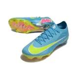 Nike Air Zoom Mercurial Vapor 16 Elite Light Blue and Yellow Firm Ground FG Football Boot