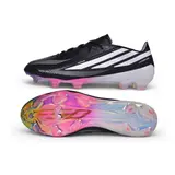 Adidas F50 Hyperfast Laced Elite Black and White Firm Ground FG Football Boot