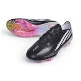 Adidas F50 Hyperfast Laced Elite Black and White Firm Ground FG Football Boot