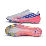 Adidas F50 Hyperfast EVO Elite White, Blue and Orange Firm Ground FG Football Boot